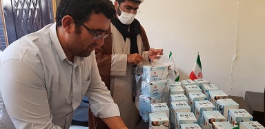 توزیع 6000 ماسک رایگان بین هیئات شهرستان مسجدسلیمان